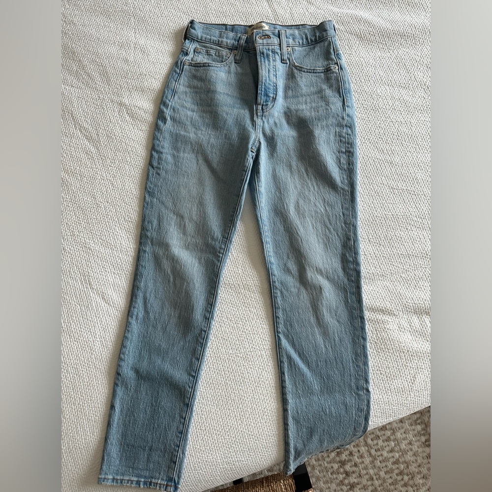 MADEWELL PERFECT VINTAGE JEANS, size 25, NWOT